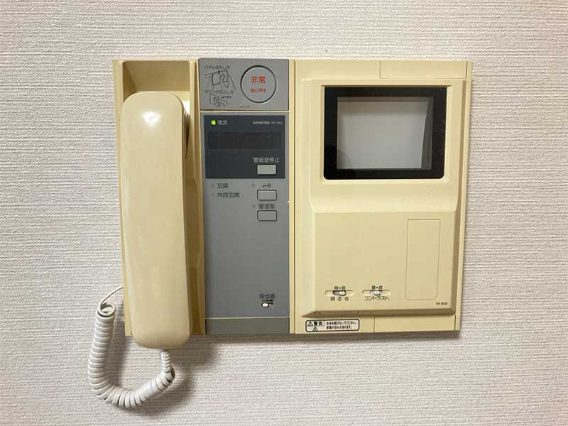 交換前の室内親機