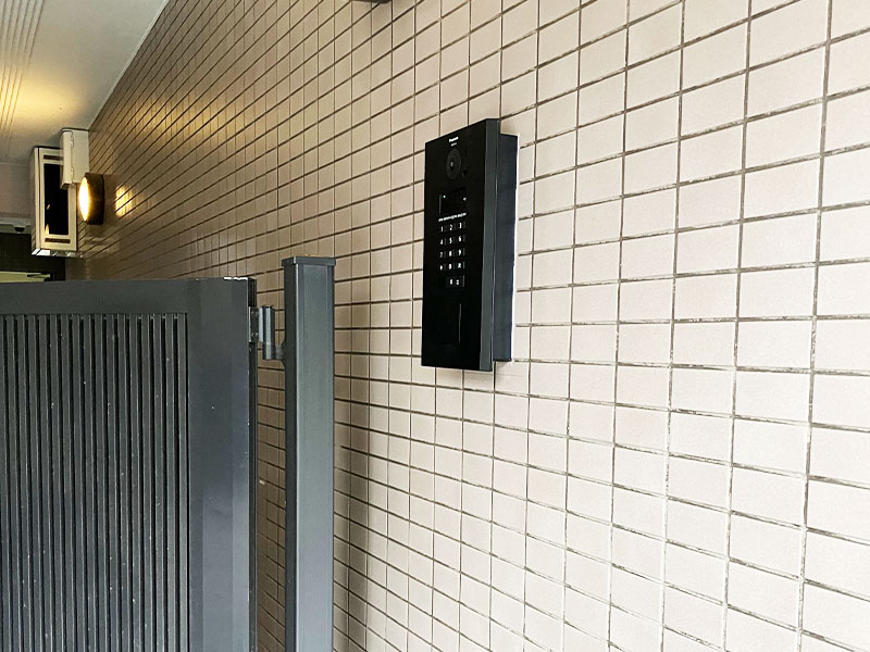 横浜市の賃貸マンションでインターホン後付け