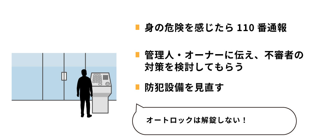 マンションでインターホンに誰も映らない時はどうする？