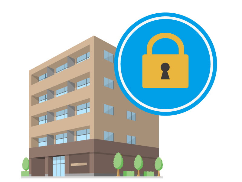 不審者・空き巣の侵入リスクを下げられる