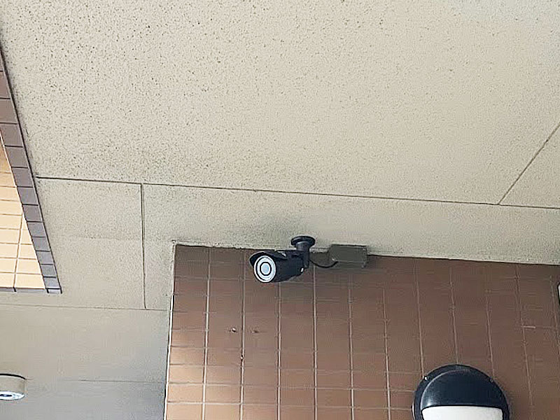 マンションの防犯カメラ